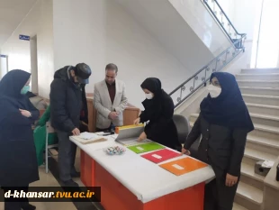 بازدید نماینده نظارت و ارزیابی دانشگاه فنی و حرفه ای استان اصفهان از روند برگزاری امتحانات 2