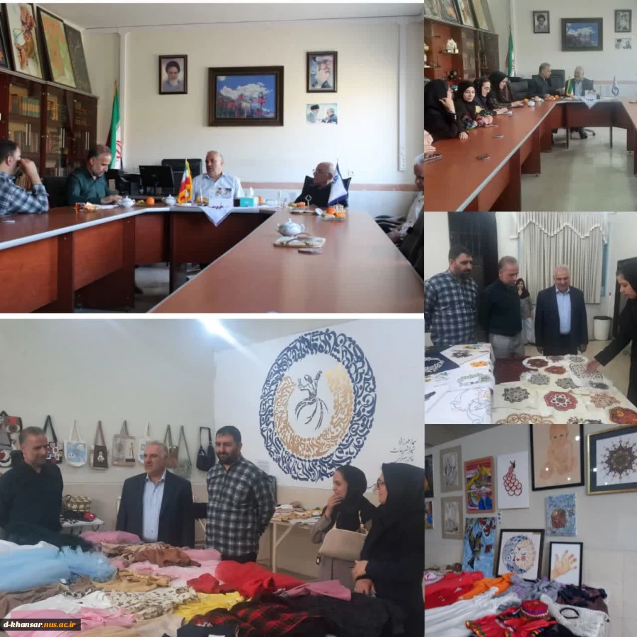 حضور خیر نیک اندیش در آموزشکده ملی مهارت دختران خوانسار 2